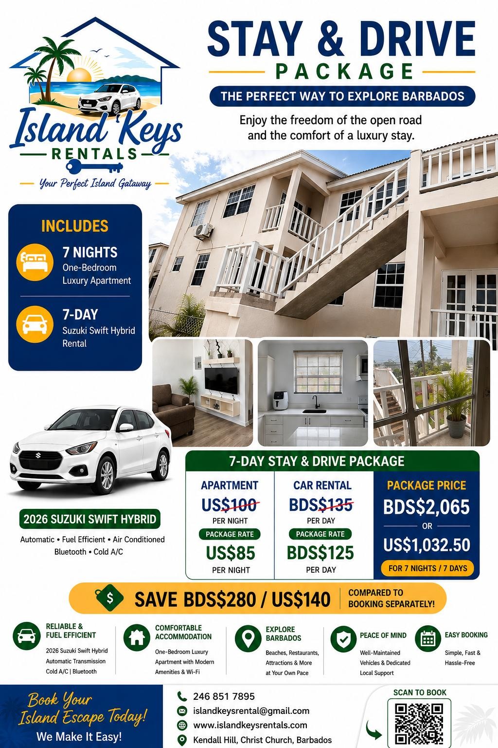 Island Keys Rentals Stay and Drive Package